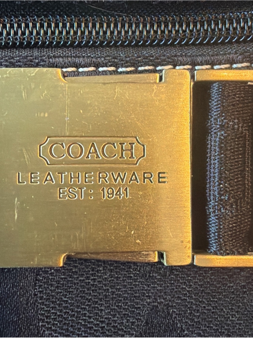 Coach Women’s Waist Bag With Signature Logo In Black - Picture 5 of 7